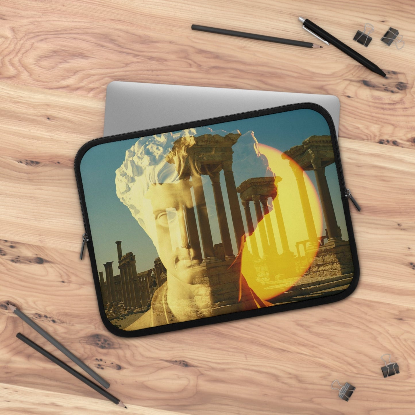 Augustus's Sun On Palmyra Laptop Sleeve