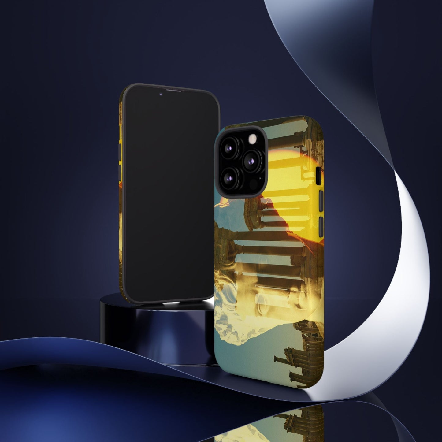 Augustus's Sun on Palmyra Phone Cases