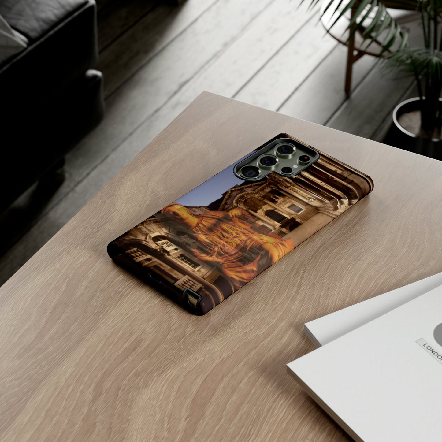 Diocletian's Palace with Goddess Roma Phone Case - Imperial Protection