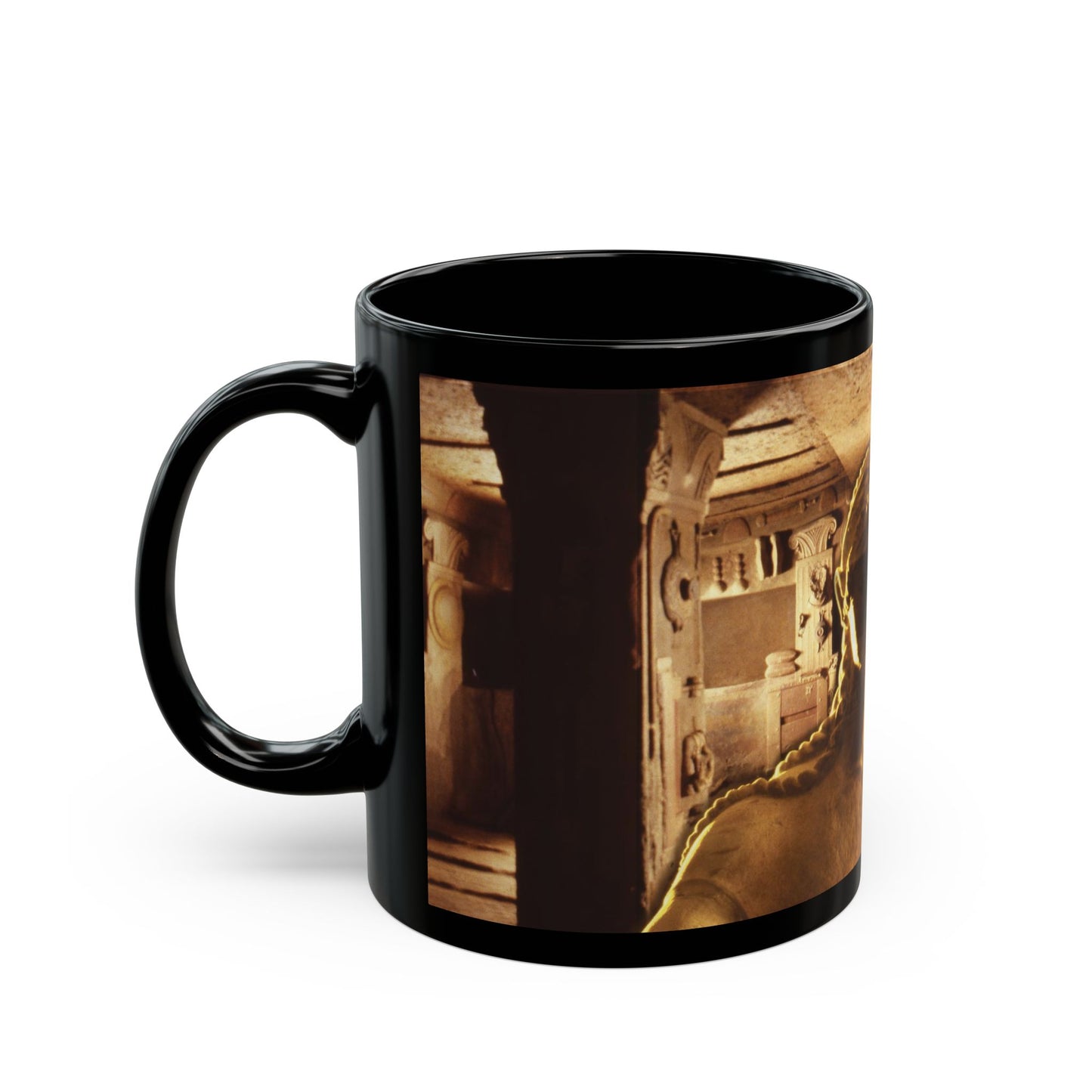 Etruscan Apollo 11oz Black Mug