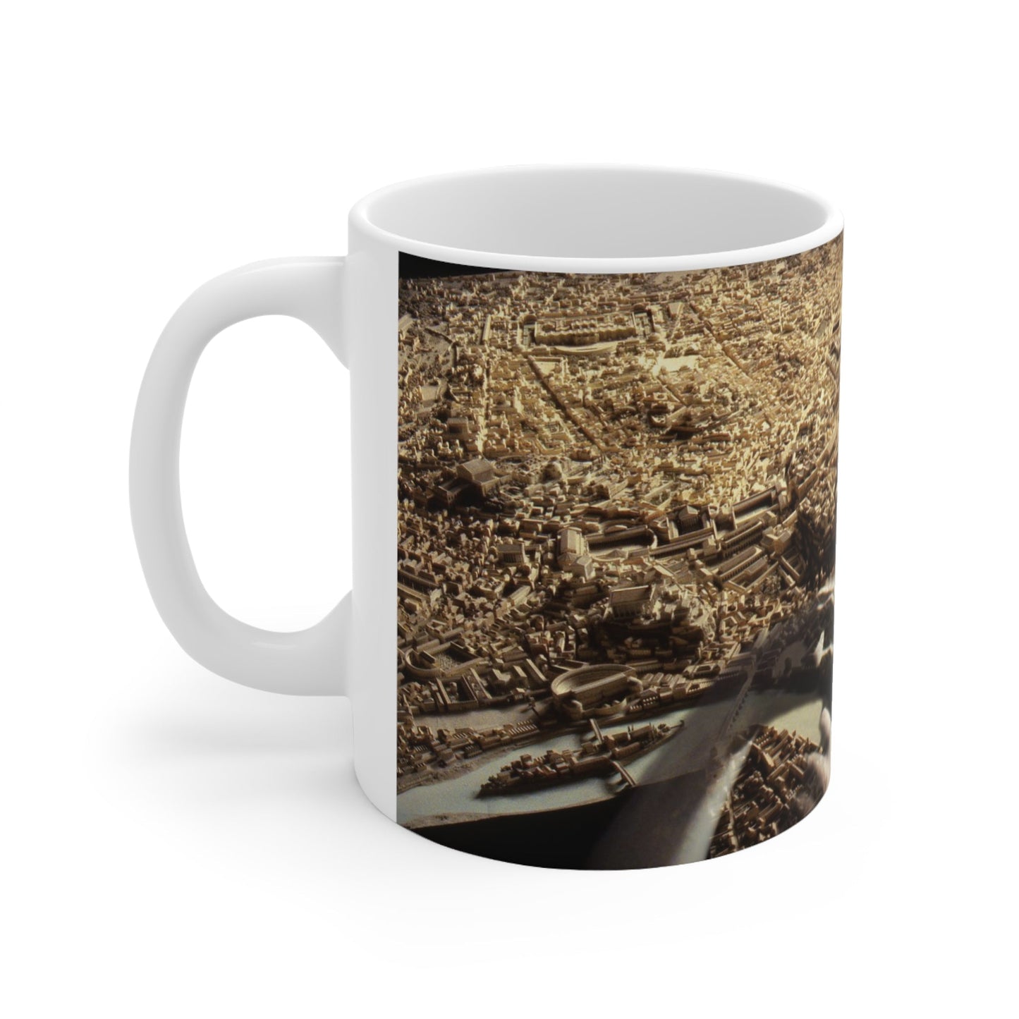 The Muse of Rome White Mug 11oz
