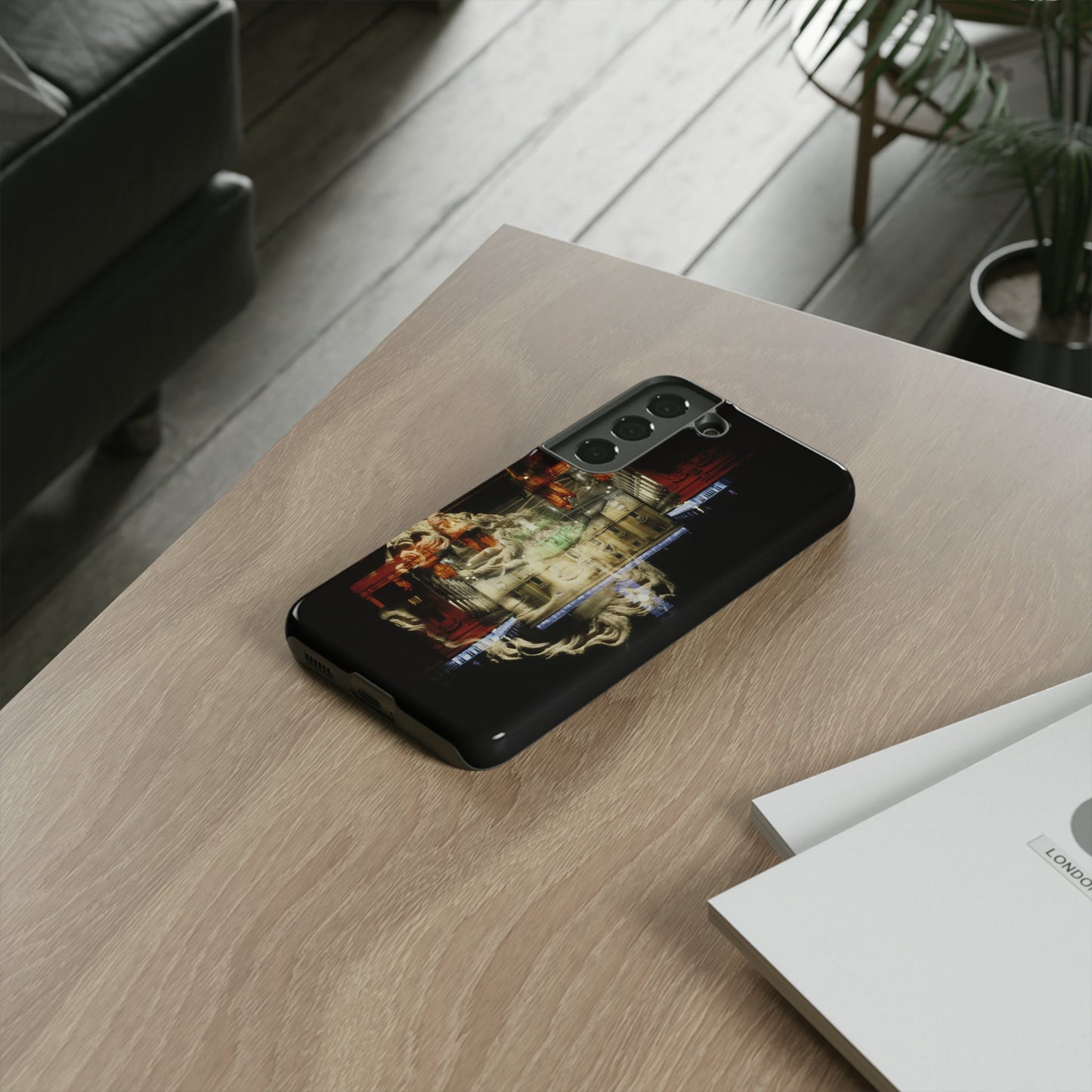 Capitoline Jupiter Phone Case - Divine Cultural Heritage Protection