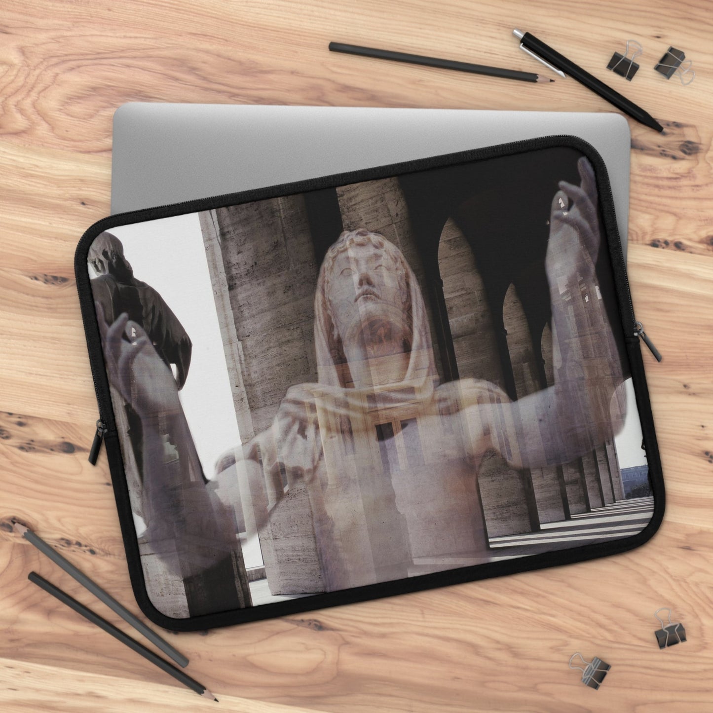 Italic Civilization Laptop Sleeve - Classical Architectural Tech Protection