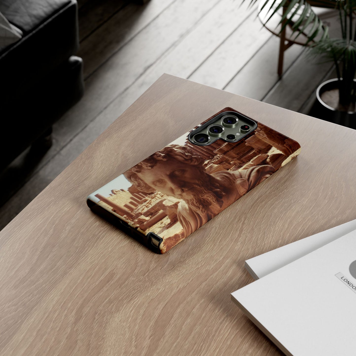 Septimius Severus in Leptis Magna Phone Cases