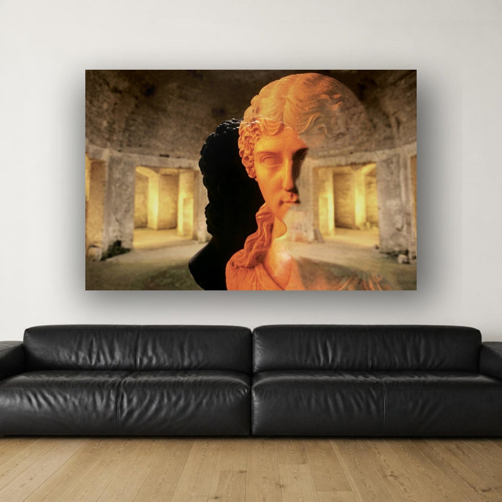 Nerone & Agrippina acrylic print by Vittorio Storaro on a gallery white wall