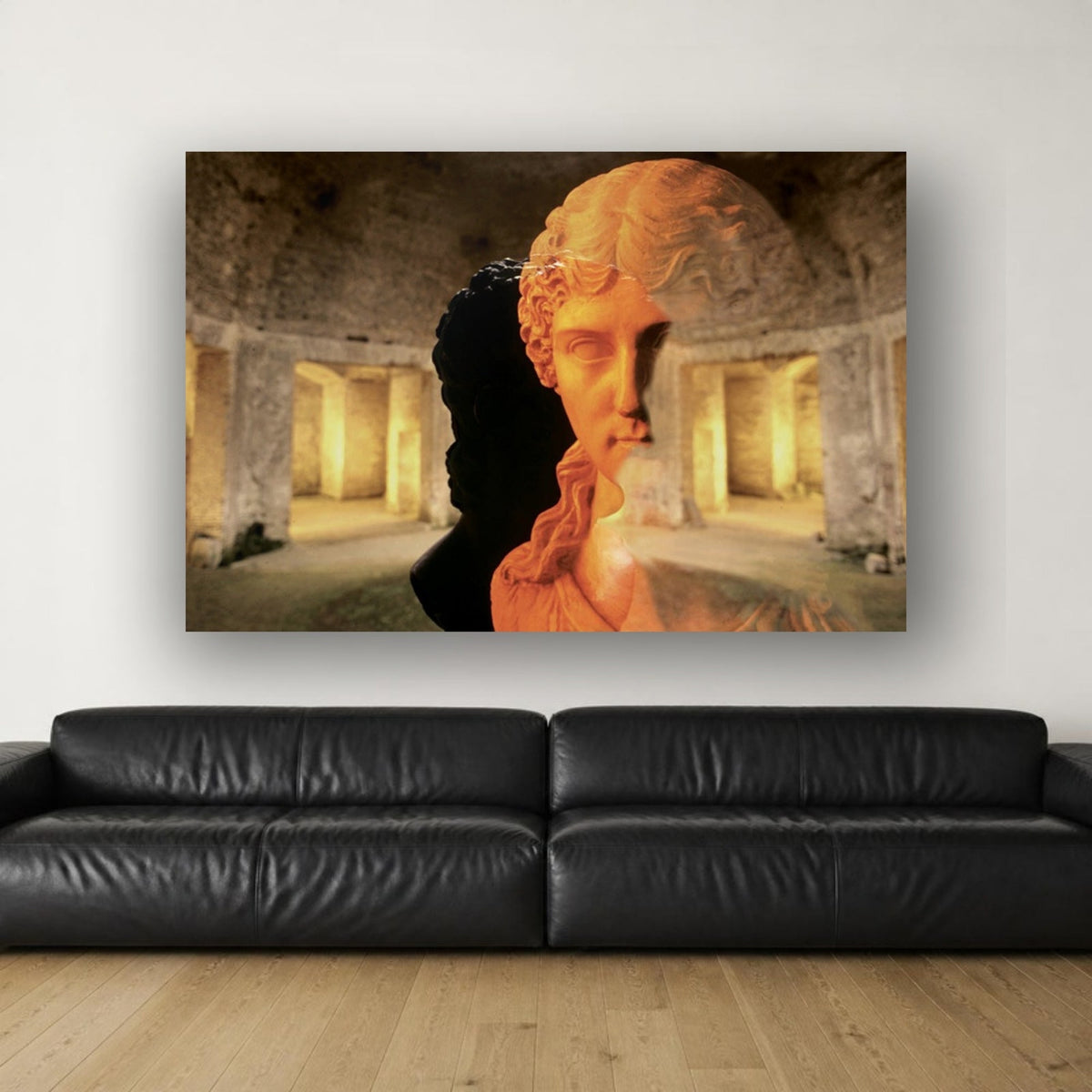 Nerone & Agrippina acrylic print by Vittorio Storaro on a gallery white wall