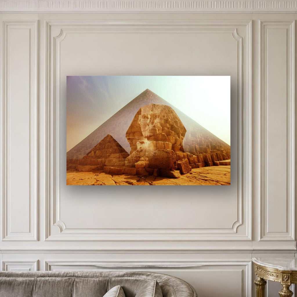 Works of Man acrylic print by Vittorio Storaro on an ivory panelled wall