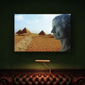 The Imperial Ways of Rome in Egypt canvas print by Vittorio Storaro on a forest green wall