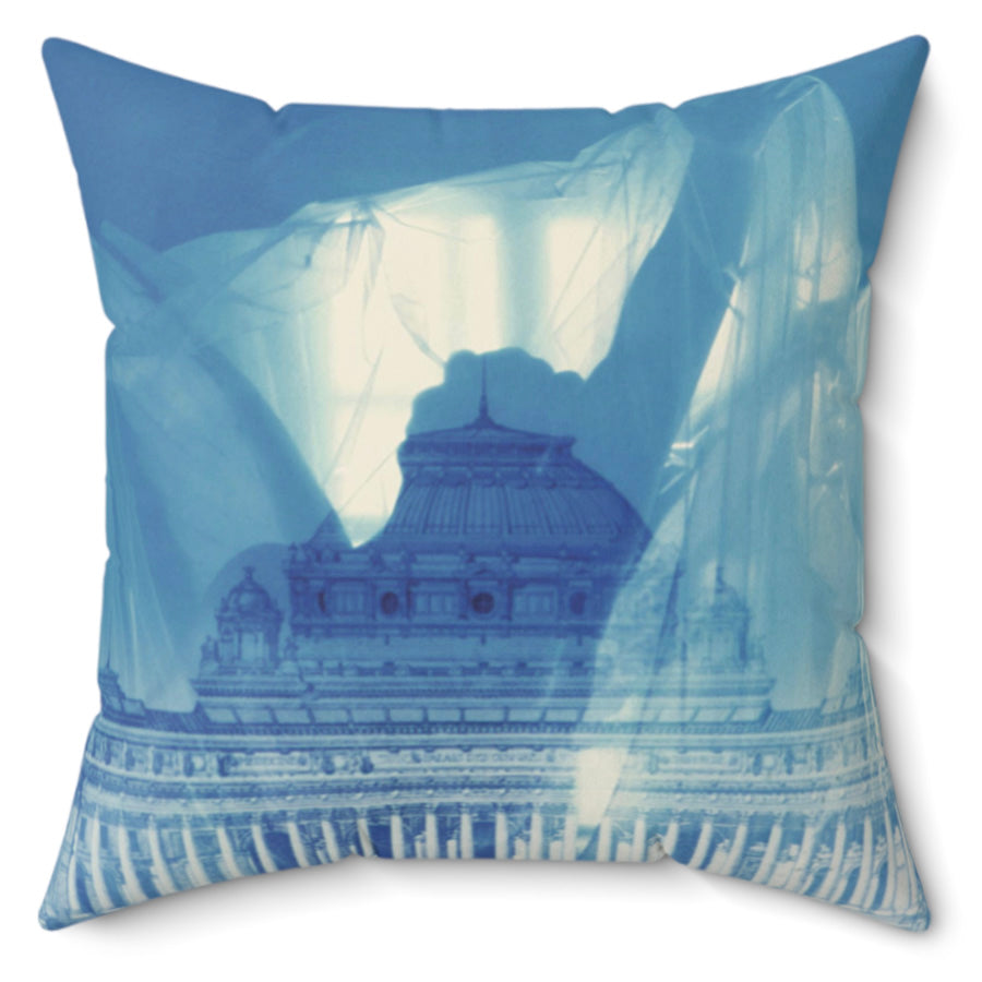 The Ideal City Throw Pillow, 16x16, One Sided