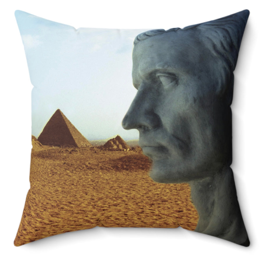 The Imperial Ways Of Rome In Egypt Throw Pillow, 16x16, One Sided