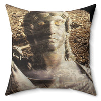 The Muse Of Rome Throw Pillow, 16x16, One Sided