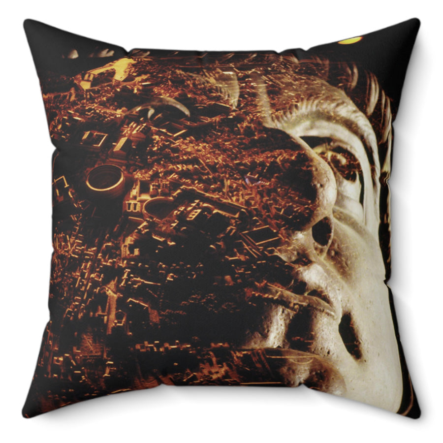 The Rome Of Costantine Throw Pillow, 16x16, One Sided