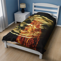 The Mouth Of Truth 60x80 Fleece Blanket
