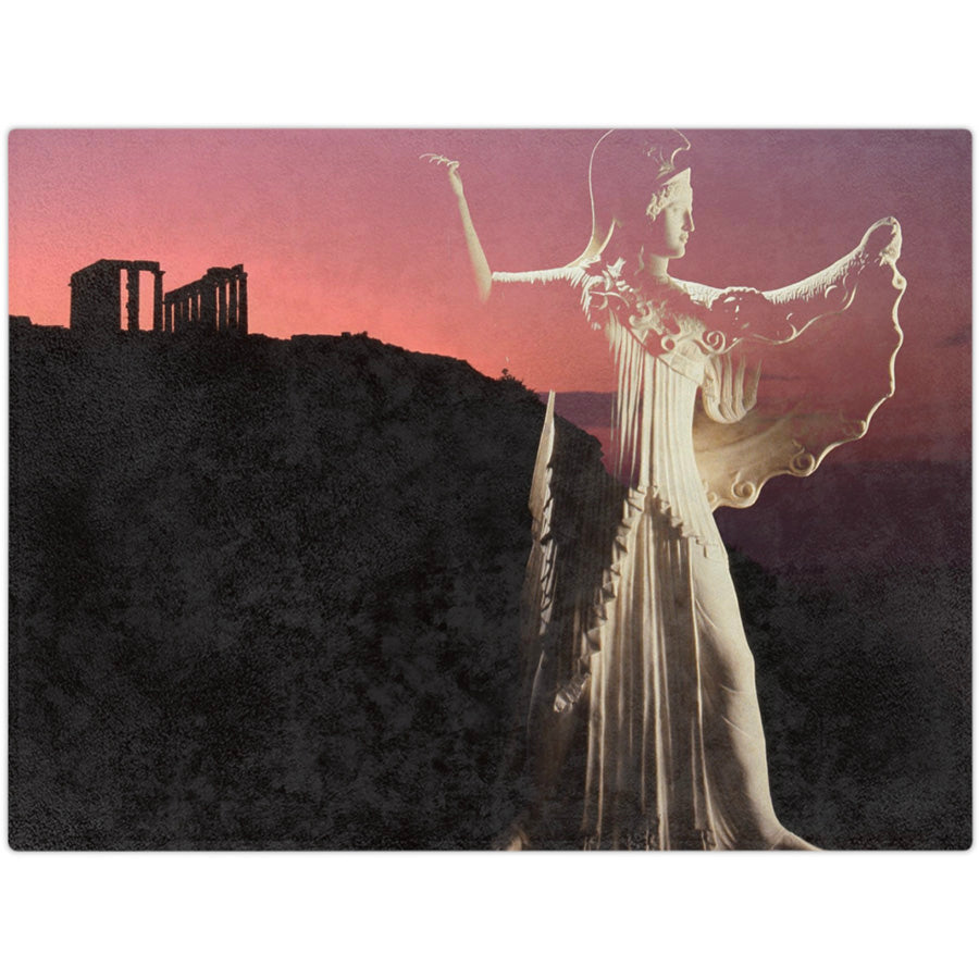 Minerva & Her Temple 60x80 Fleece Blanket