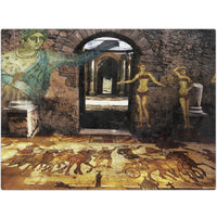 Mosaics Of The Thermal Baths of Villa Armerina 60x80 Fleece Blanket