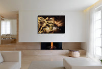 Mithras In His Mithraeum of Ancient Ostia Canvas Print