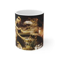 Mithras In His Mithraeum of Ancient Ostia White Mug 11oz