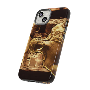 Etruscan Apollo phone case for iPhone 14 by Vittorio Storaro, from the La Civiltà Romana collection