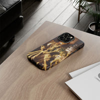 Mithras in his mithraeum of ancient Ostia Phone Cases