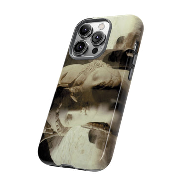 Minerva and Athena phone case for iPhone 14 Pro by Vittorio Storaro, from the La Civiltà Romana collection