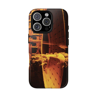 Flavian Amphitheater phone case for iPhone 16 Pro by Vittorio Storaro, from the La Civiltà Romana collection