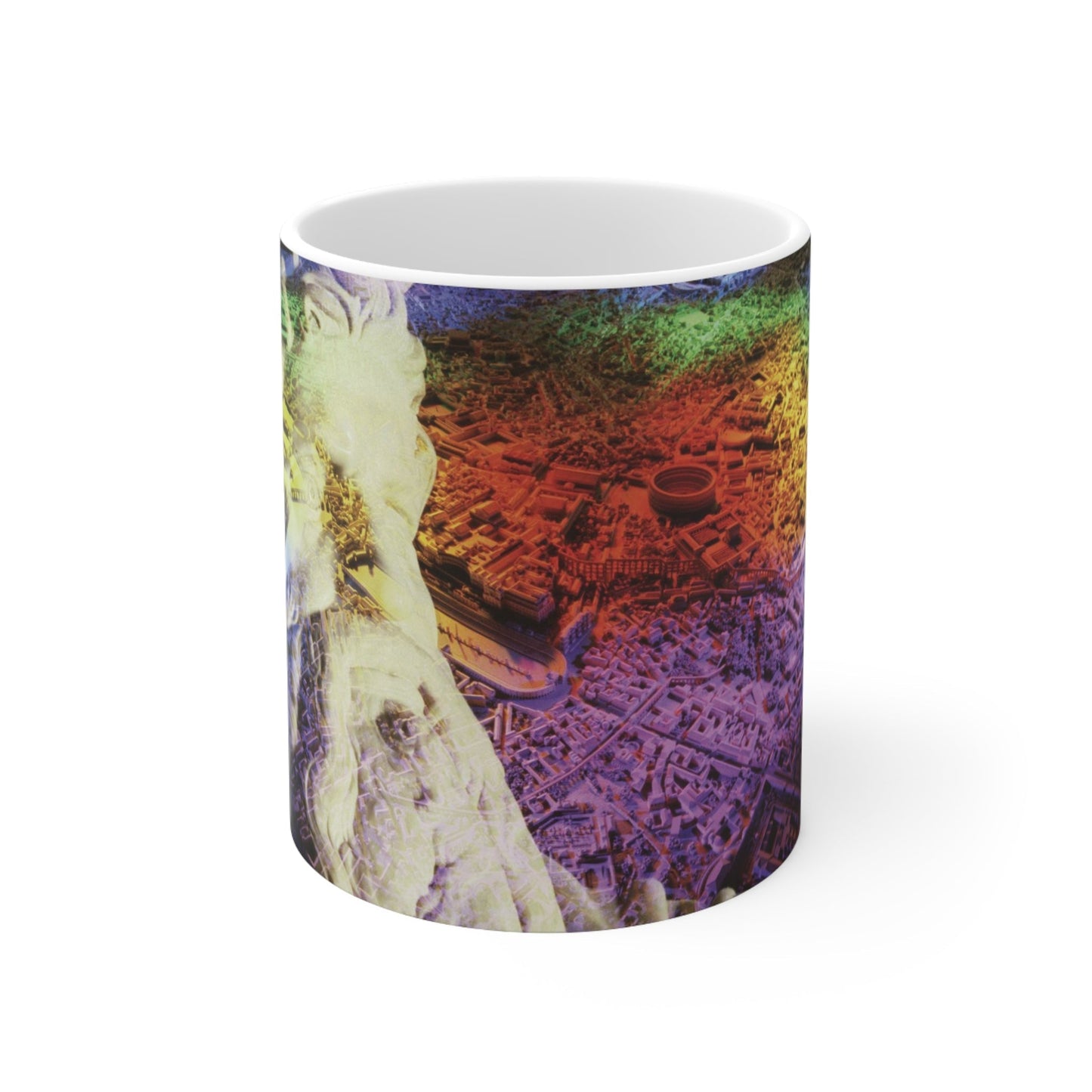 Moses Prophet of Rome White Mug 11oz