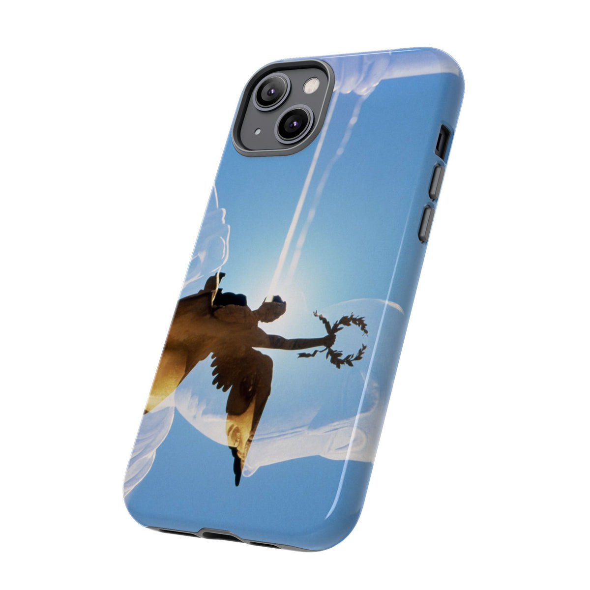 The Victory phone case for iPhone 14 Plus by Vittorio Storaro, from the La Civiltà Romana collection