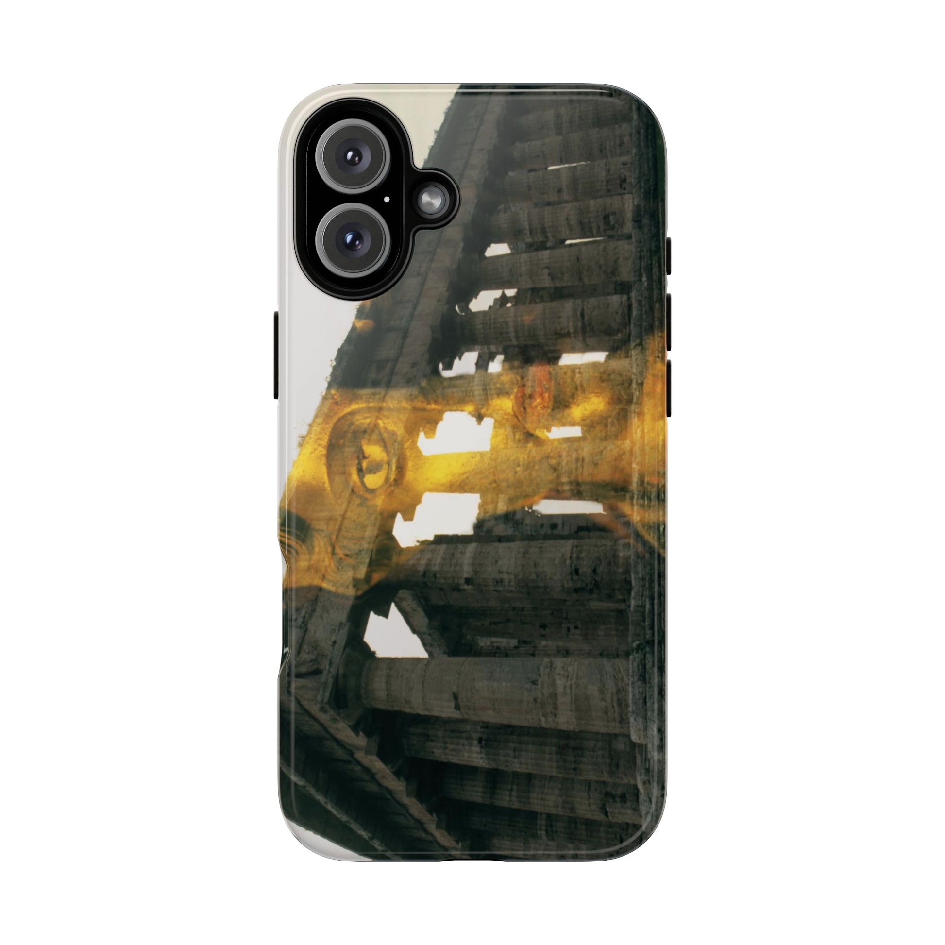 Dionysus and His Temple phone case for iPhone 16 Plus by Vittorio Storaro, from the La Civiltà Romana collection