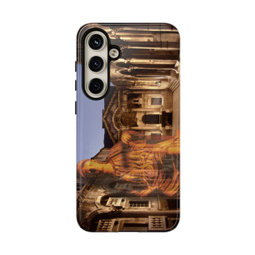 Diocletian's Palace with Goddess Roma phone case for Samsung Galaxy S24 Plus by Vittorio Storaro, from the La Civiltà Romana collection