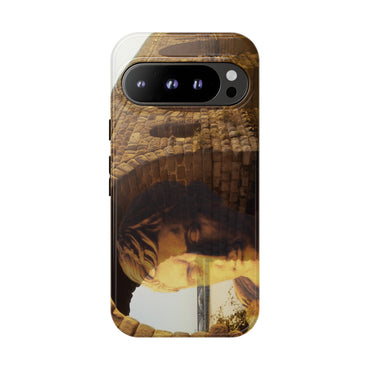Julius Caesar and the France Bridge phone case for Google Pixel 9 Pro by Vittorio Storaro, from the La Civiltà Romana collection
