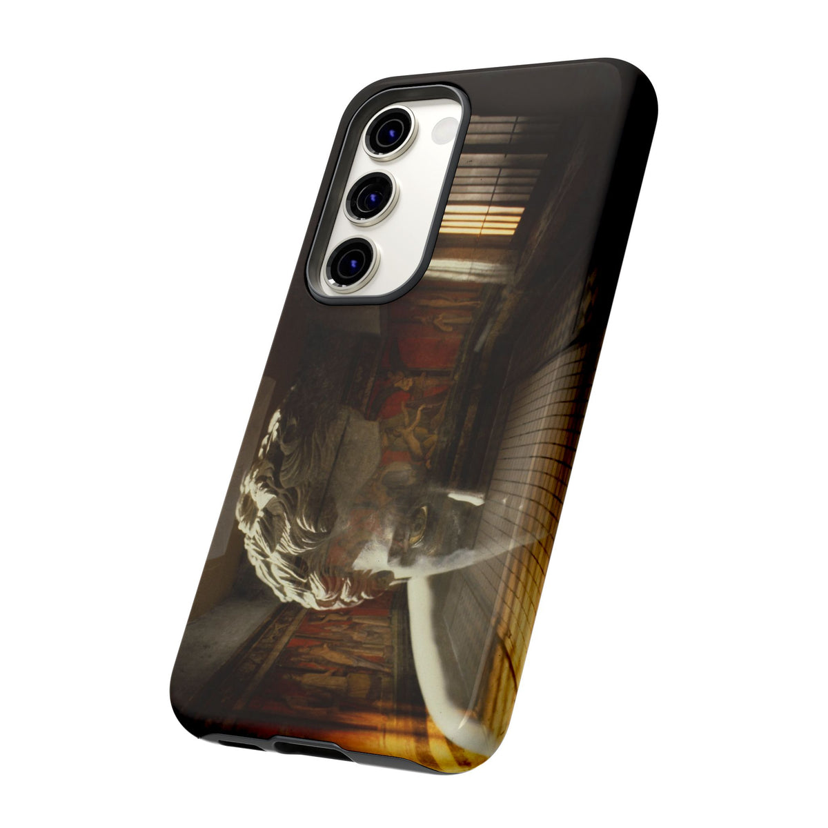 The Villa dei Mysteries phone case for Samsung Galaxy S23 by Vittorio Storaro, from the La Civiltà Romana collection
