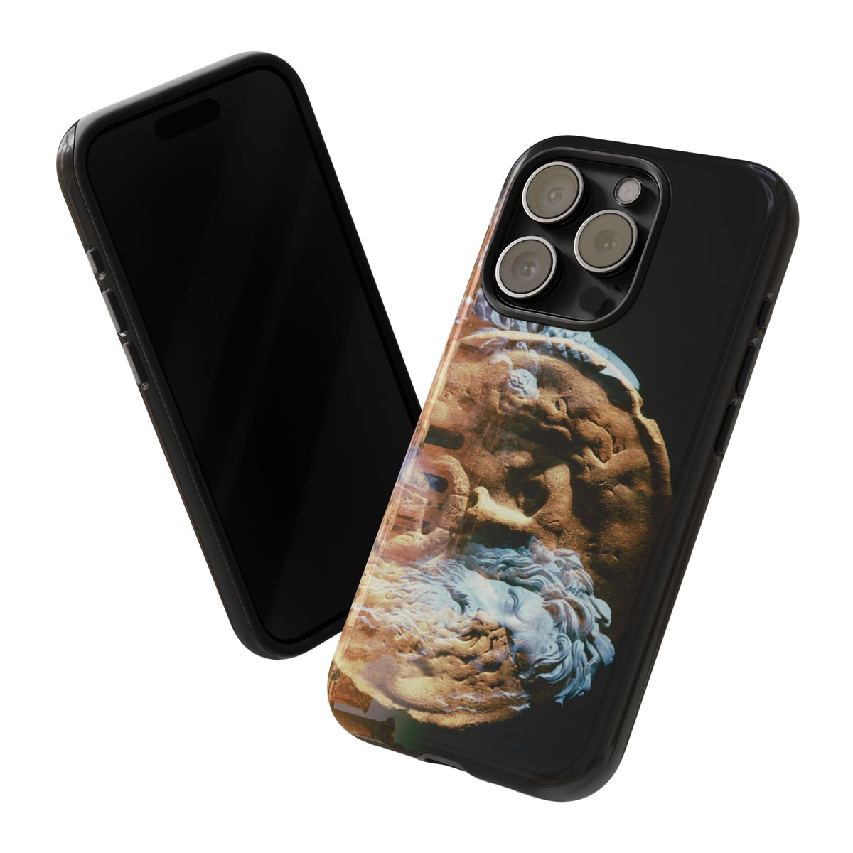 River Divinity phone case for iPhone 15 Pro by Vittorio Storaro, from the La Civiltà Romana collection