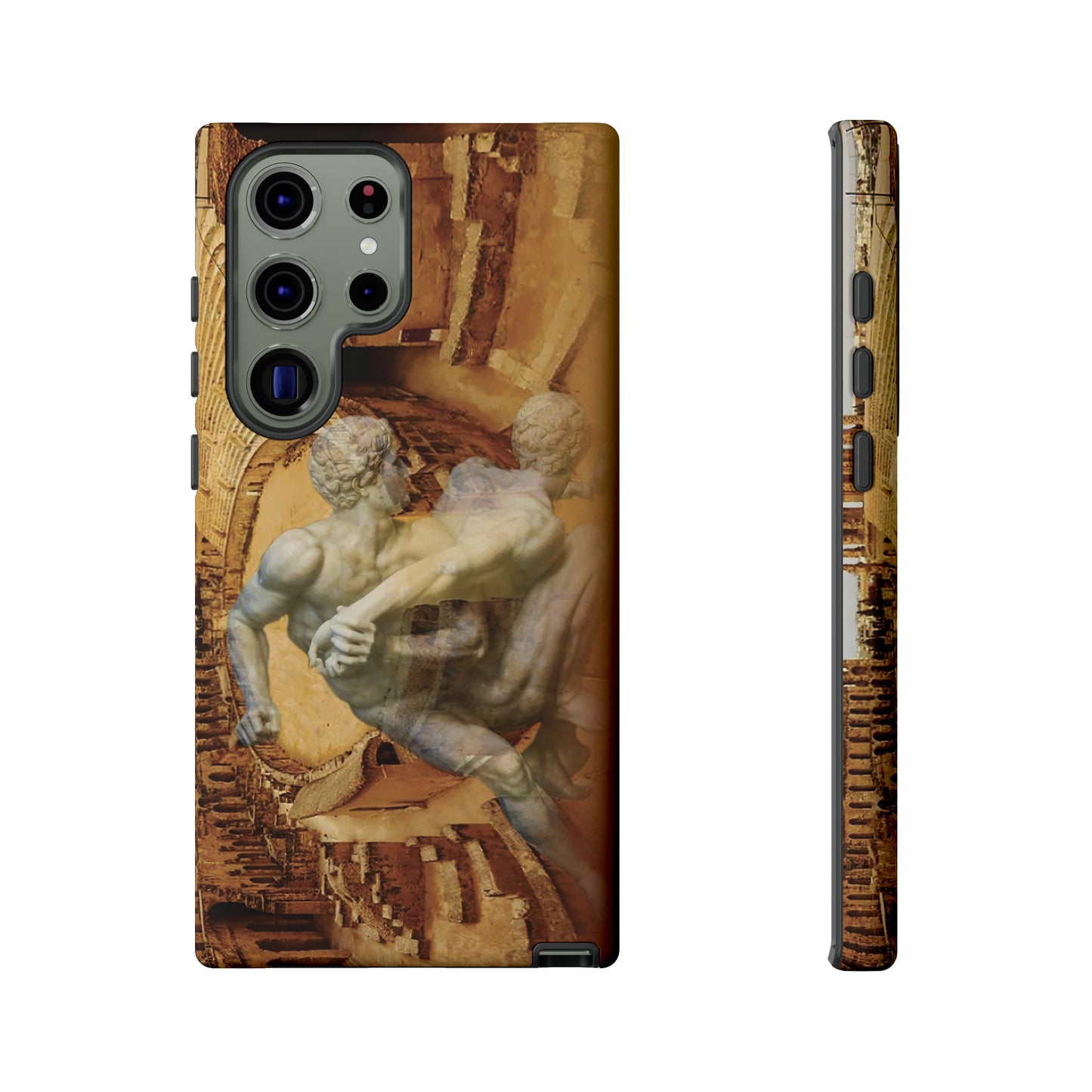 Amphitheater El Jem And The Uffizi Wrestlers Phone Cases