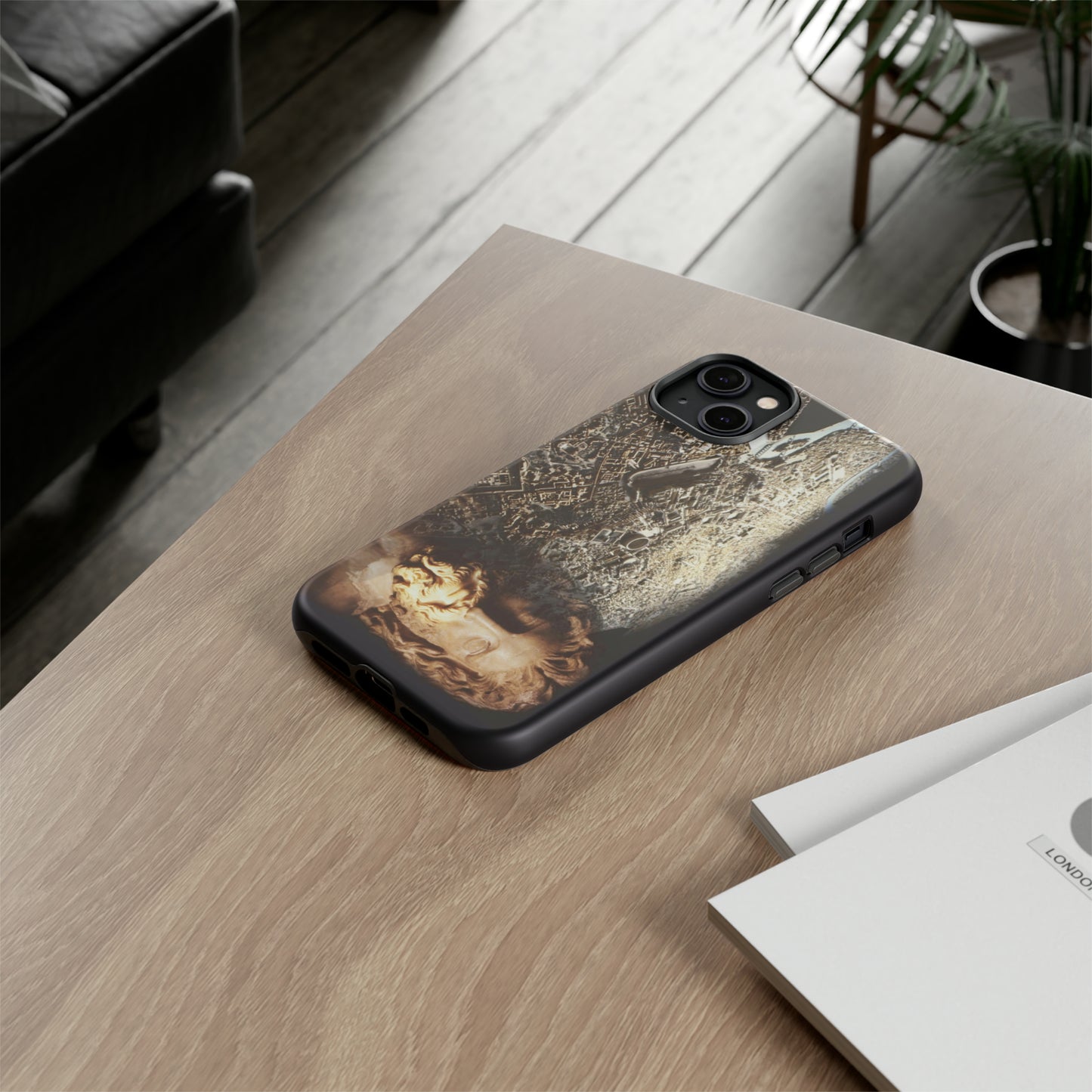 Rome and its Capitoline Jupiter Phone Cases