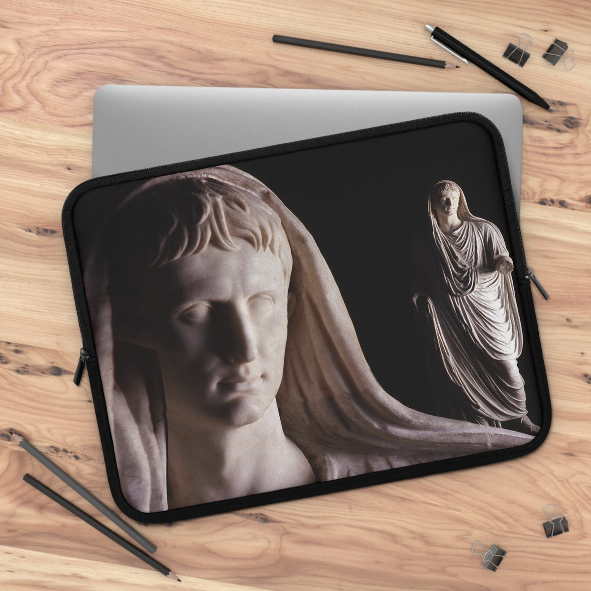 Divinized Augustus Laptop Sleeve - Imperial Leadership Tech Protection