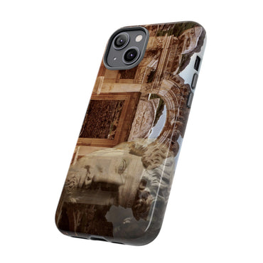 Adriano's Market phone case for iPhone 14 Plus by Vittorio Storaro, from the La Civiltà Romana collection