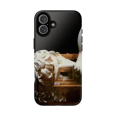 Antinoo in the Hadrian's Villa phone case for iPhone 16 Plus by Vittorio Storaro, from the La Civiltà Romana collection