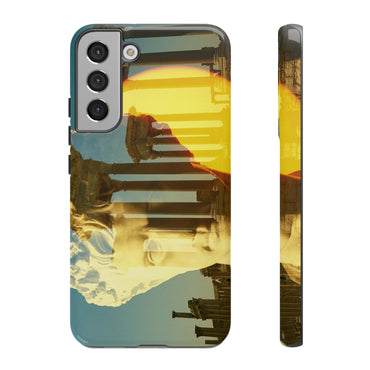 Augustus's Sun on Palmyra phone case for Samsung Galaxy S22 Plus by Vittorio Storaro, from the La Civiltà Romana collection