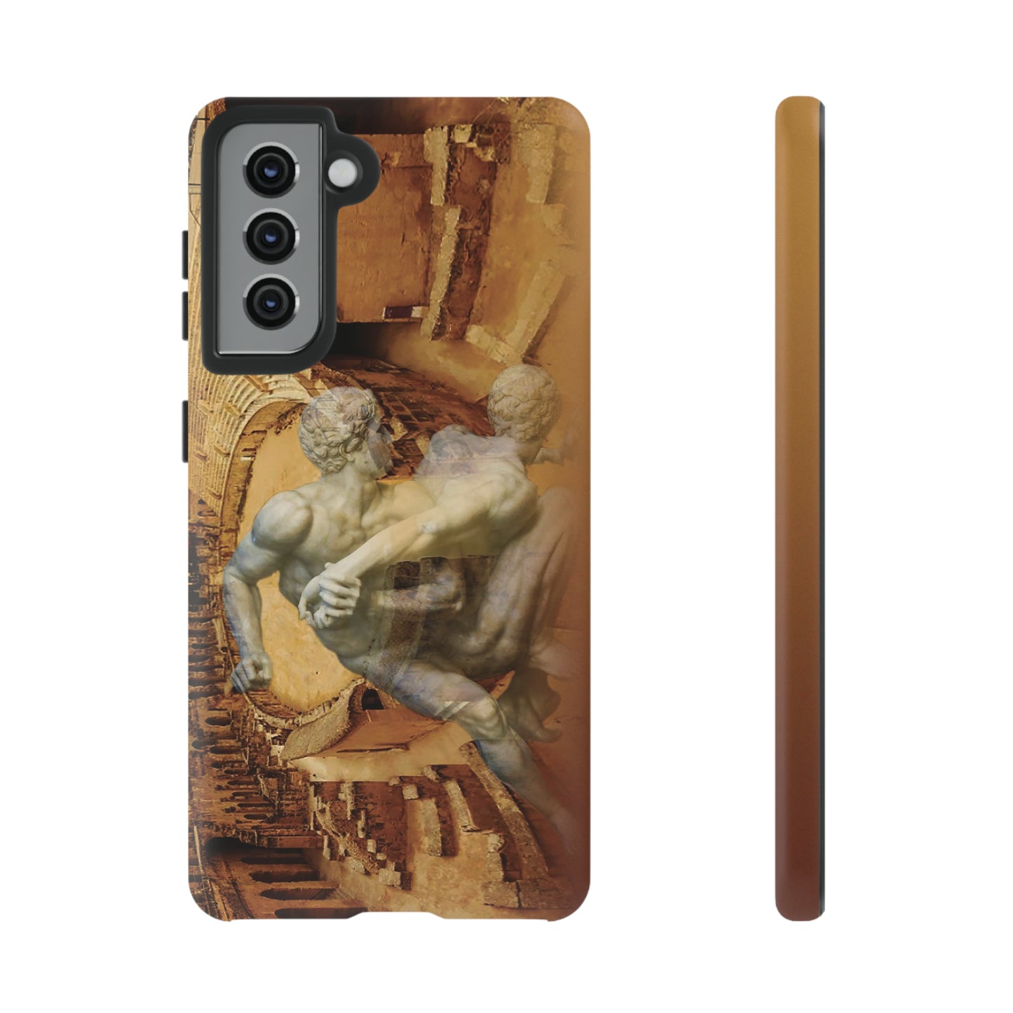 Amphitheater El Jem And The Uffizi Wrestlers Phone Cases