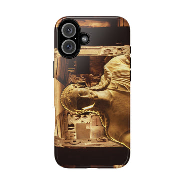 Etruscan Apollo phone case for iPhone 16 Plus by Vittorio Storaro, from the La Civiltà Romana collection