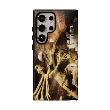 Mithras in his mithraeum of ancient Ostia phone case for Samsung Galaxy S24 Ultra by Vittorio Storaro, from the La Civiltà Romana collection
