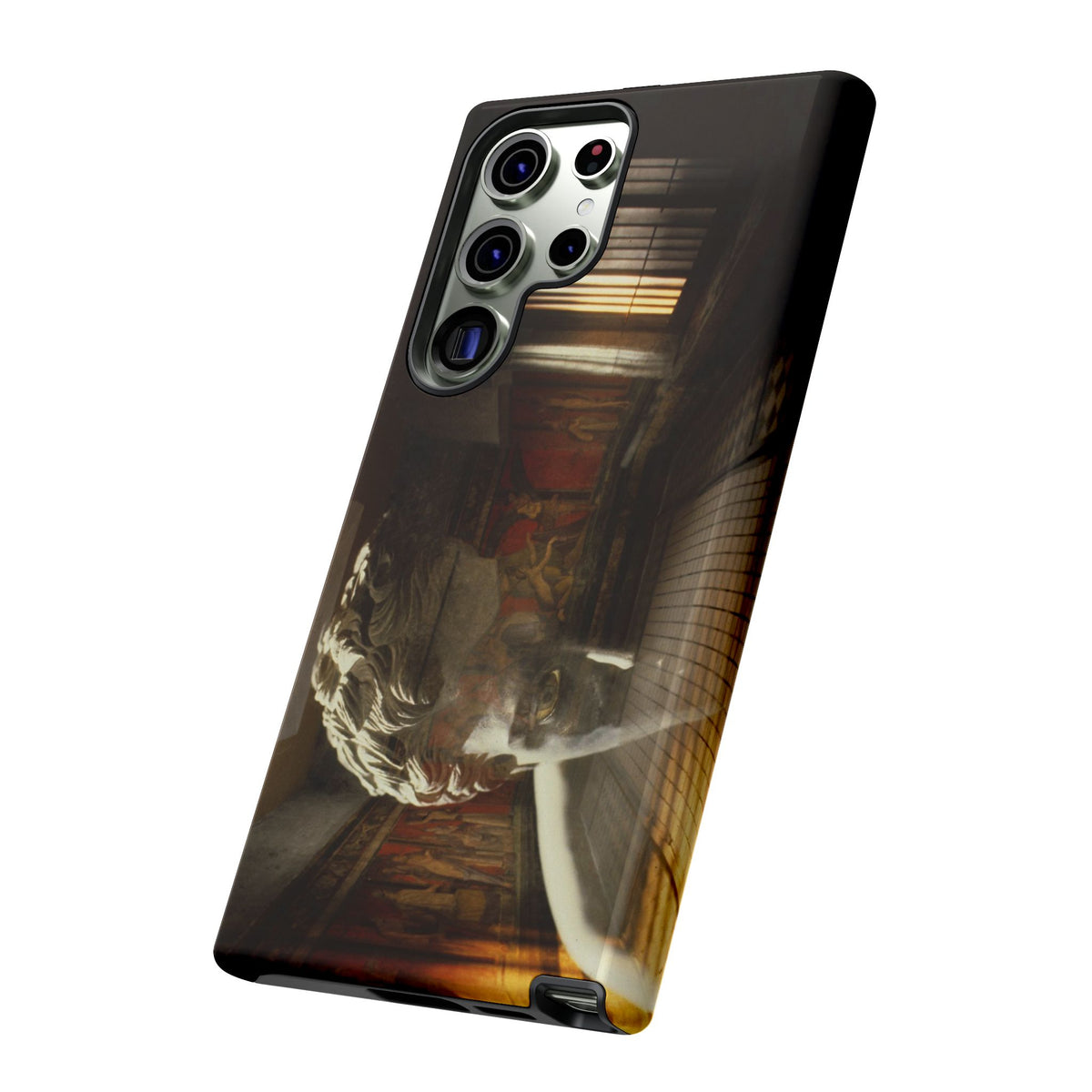 The Villa dei Mysteries phone case for Samsung Galaxy S23 Ultra by Vittorio Storaro, from the La Civiltà Romana collection