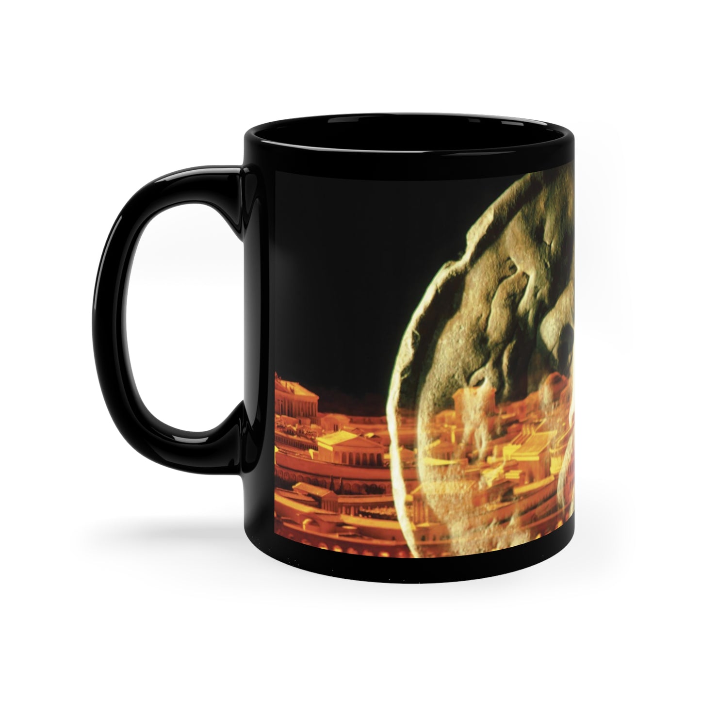 The Mouth of Truth 11oz Black Mug