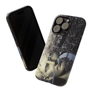 Augustus and the City of Rome phone case for iPhone 15 Pro by Vittorio Storaro, from the La Civiltà Romana collection