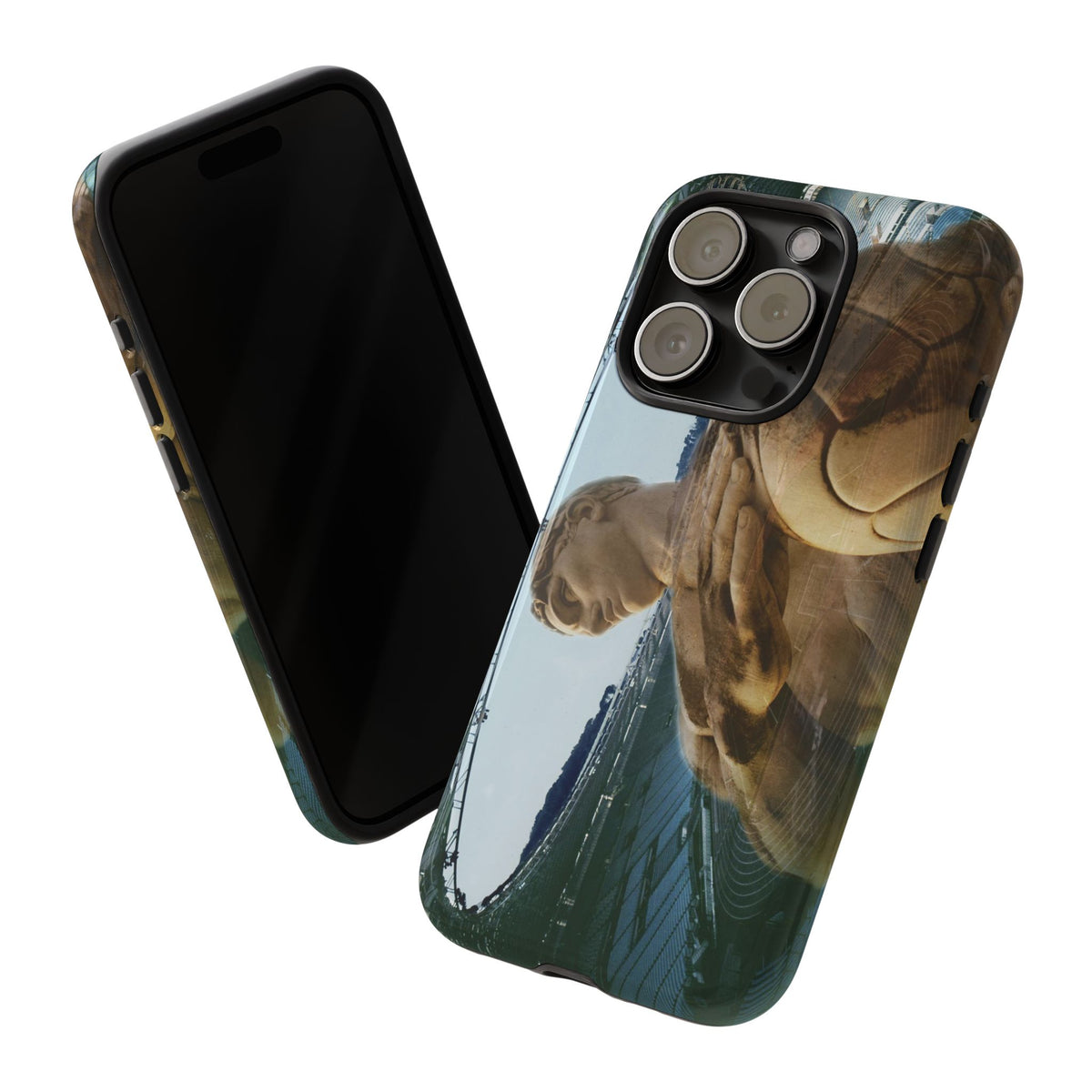 Olympic Stadium in Rome phone case for iPhone 15 Pro by Vittorio Storaro, from the La Civiltà Romana collection