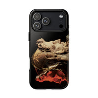 Apollo and two faced Janus phone case for iPhone 18 Pro Max by Vittorio Storaro, from the La Civiltà Romana collection