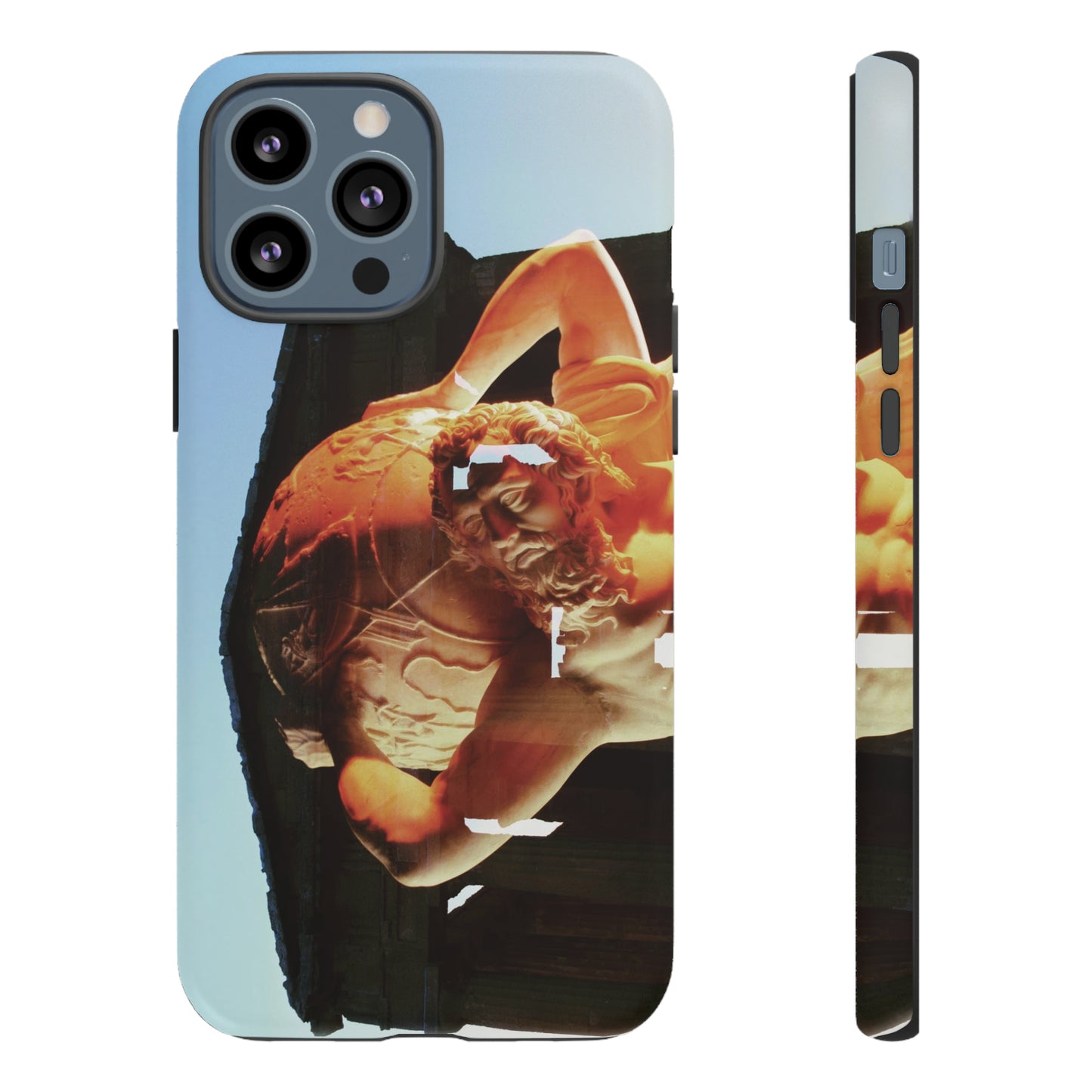 Atlas and Temple of Neptune Phone Cases