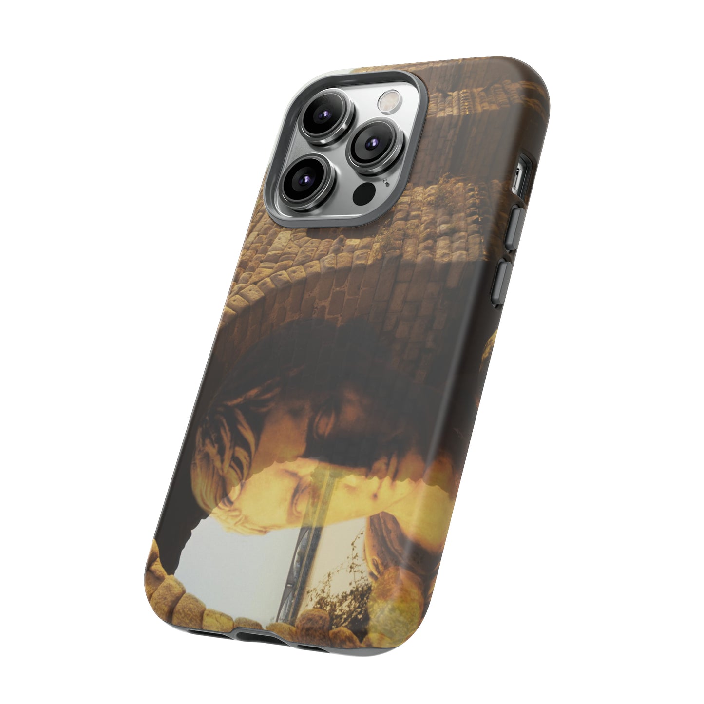 Julius Caesar and the france bridge  Phone Cases