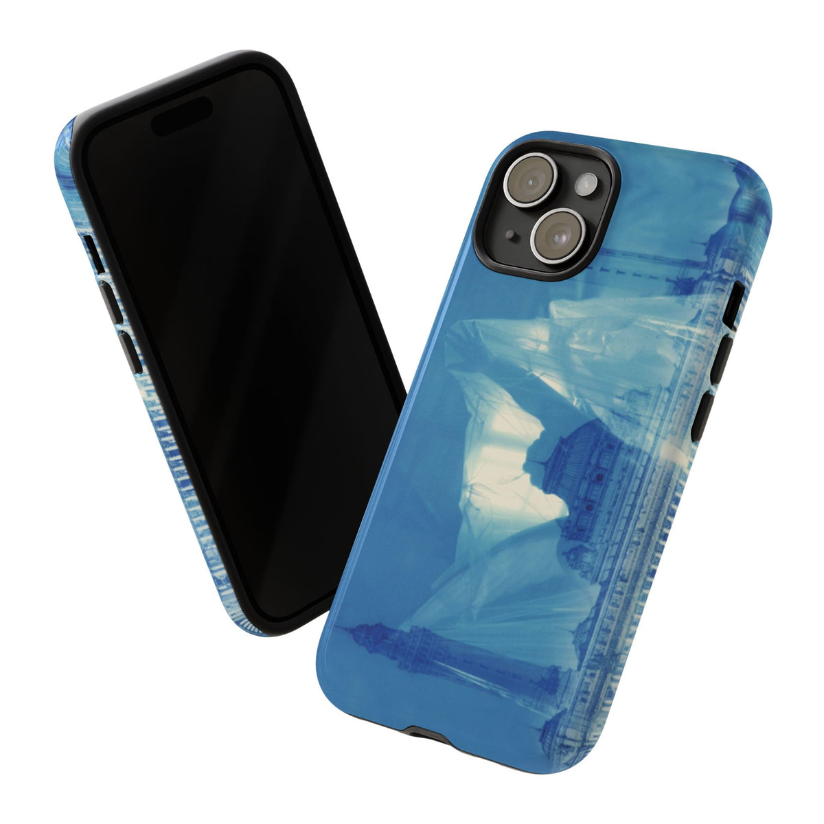 The Ideal City phone case for iPhone 15 by Vittorio Storaro, from the La Civiltà Romana collection