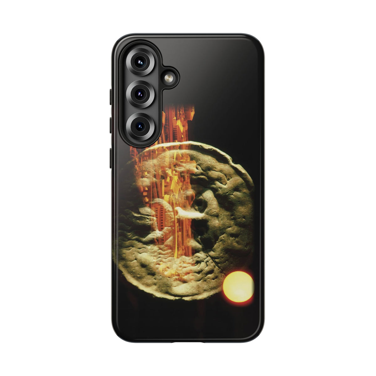 The Mouth Of Truth phone case for Samsung Galaxy S25 Plus by Vittorio Storaro, from the La Civiltà Romana collection